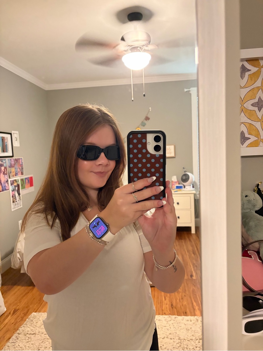 Black Y2K Rectangle Sunglasses Retro 90s Small Frame Shades